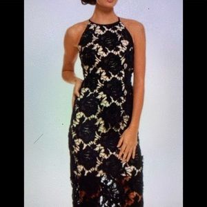 Keepsake the Label dress black over a nude lined M